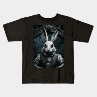 White Rabbit - Alice's Adventures in Wonderland Kids T-Shirt